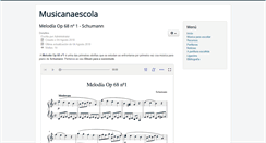 Desktop Screenshot of musicanaescola.com